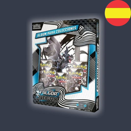 Pokemon Fulgor Negro - Álbum Colección - SELLADO [ES]